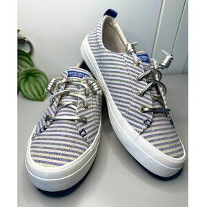 Women's Sperry Crest Vibe - Blue/Gold - Size 9